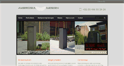 Desktop Screenshot of ambrosiadesign.be